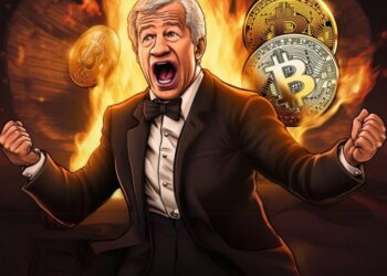 Le Bitcoin atteint 50 000 $ - Jamie Dimon, mange