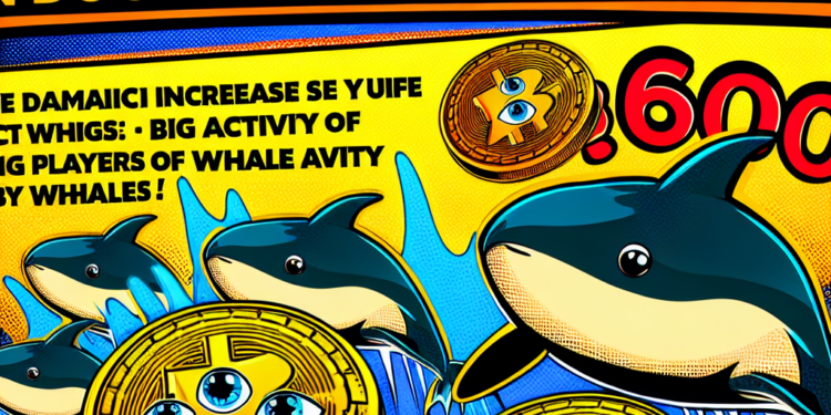 Dogecoin : l'activité des baleines explose de 600%