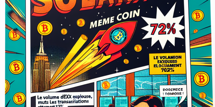 La fièvre du Solana Meme Coin bat des records