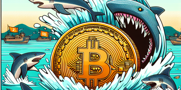 Frénésie d'achat des Requins Bitcoin: record depuis 2012