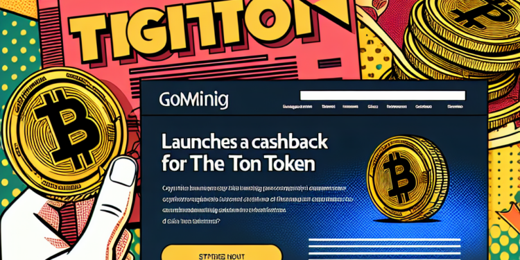 GoMining lance une campagne cashback pour le jeton TON