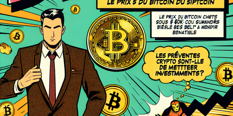 Le prix du Bitcoin chute sous 58k$ malgré un CPI favorable - Les préventes crypto sont-elles de meilleurs investissements?