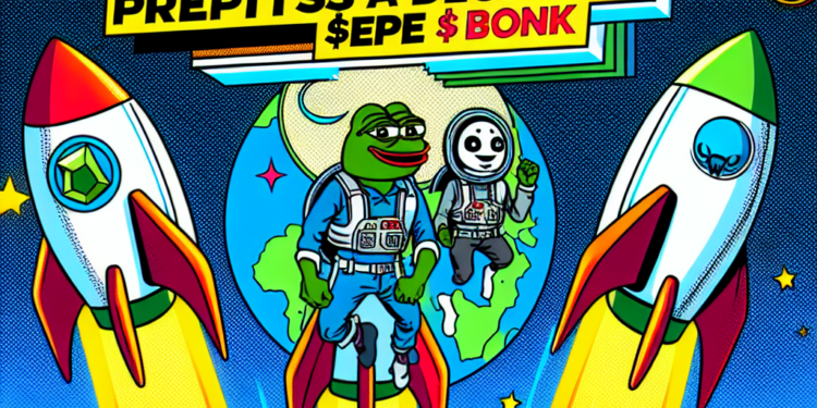 Les Memecoins prêts à décoller : $PEPE, $WIF et $BONK