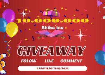 🎉 Giveaway Shiba Inu - 10 Millions de Coins à Gagner ! 🎉