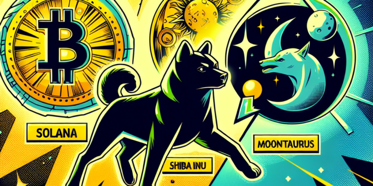 3 Crypto à Surveiller Cette Semaine: Solana, Shiba Inu, MoonTaurus