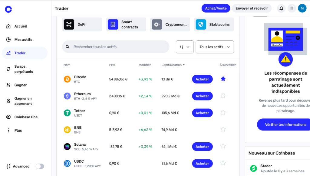 Comment créer un compte sur Coinbase en 10 étapes?