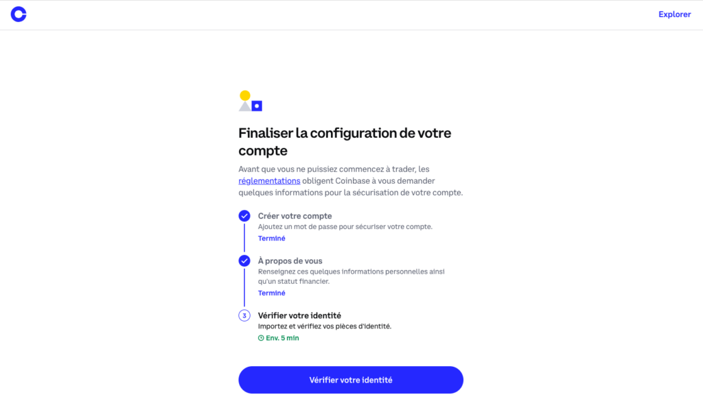 Comment créer un compte sur Coinbase ?