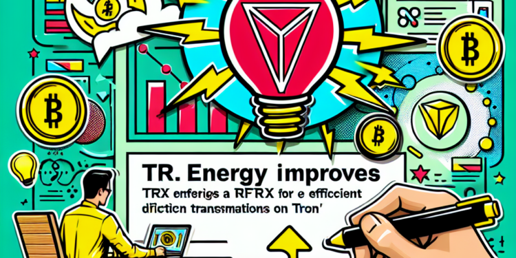 TR.ENERGY Améliore TRX pour Transactions Efficaces sur TRON