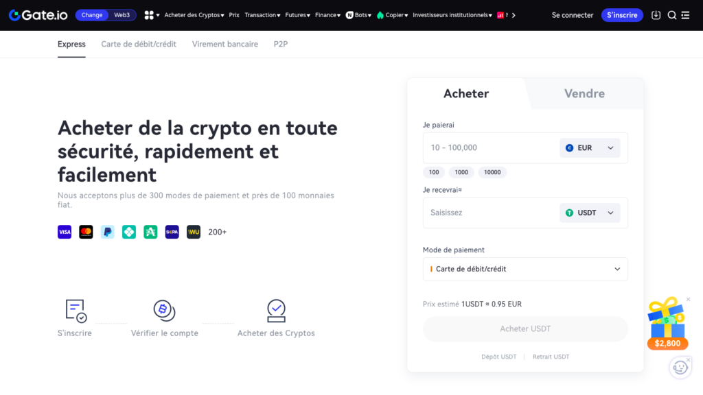 Gate.io Avis : Une Plateforme de Cryptomonnaies Dynamique