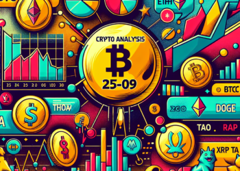 Analyse des Prix Crypto 25-09 : BTC, ETH, SOL, DOGE, TAO, XRP, TIA