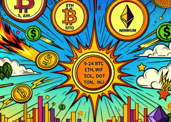 Analyse des prix crypto 9-24 BTC, ETH, SOL, WIF, DOT, TON, INJ