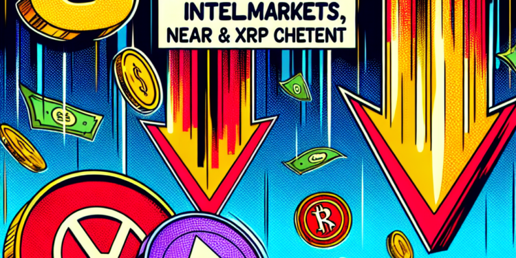 3 Raisons pour $500K chez IntelMarkets, NEAR & XRP chutent