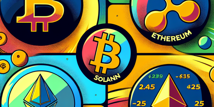 Analyse des Prix 10-25 : Bitcoin, Ethereum, Solana, Ripple