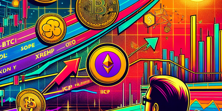 Analyse des Prix Crypto 10-30: BTC, ETH, SOL, DOGE, XRP, ICP, TIA