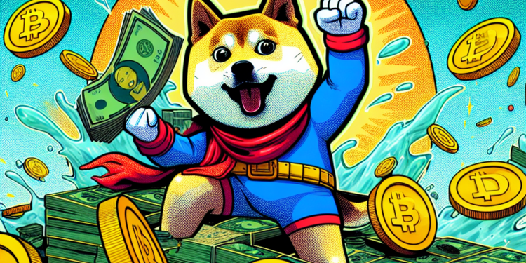 Aqua Doge Lève 200K$ le 1er Jour du Jeu Play-to-Earn L2