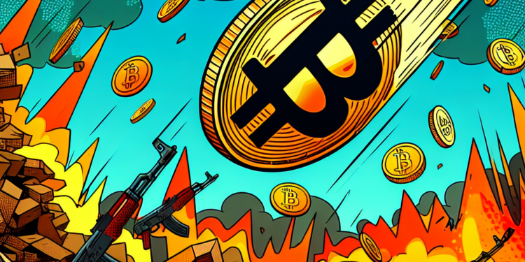 Le Bitcoin (BTC) s'effondre en pleine escalade du conflit