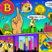 Le Dogecoin à $12, Shiba Inu à $0.1 et XRP à $7 si Bitcoin atteint $300k, selon un analyste.