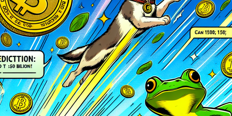 Prévisions : Dogecoin & Pepe Coin Vers $50B, Un Crypto à 1500x