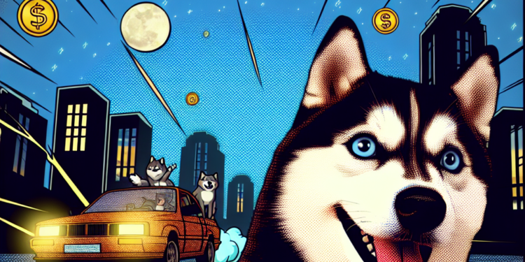 Rally nocturne des Memecoins dope la présale Husky Inu