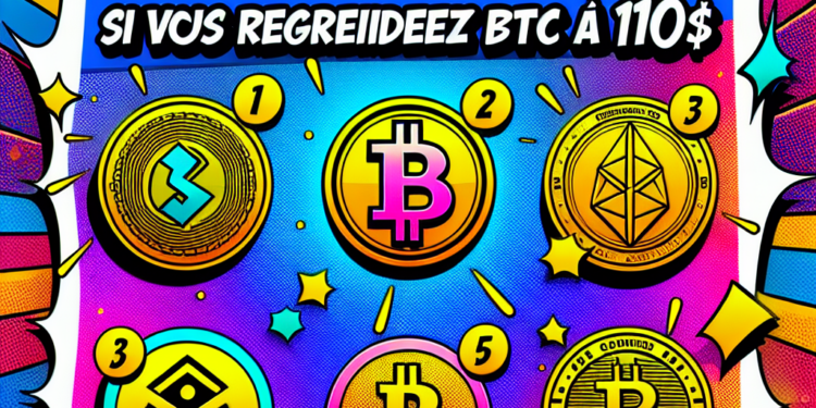 Top 5 Cryptos à Acheter Si Vous Regrettez BTC à 100$