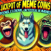 Jackpot des Meme Coins : PONKE, FLOKI, Catzilla en Folie !