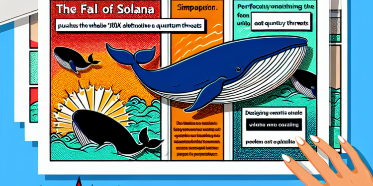 La chute du Solana pousse les baleines vers une alternative 100x contre les menaces quantiques.