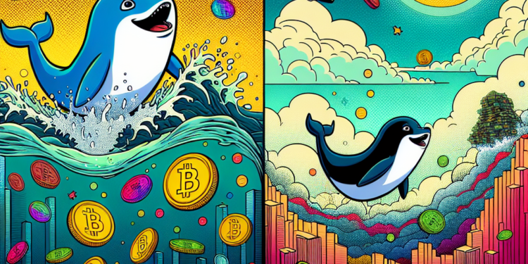 Une Baleine Dogecoin Rejoint la Crypto Montante, Pepe en Baisse